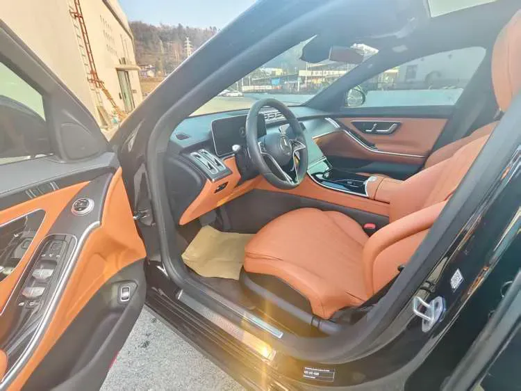 2023 Mercedes-Benz S Class 2.5T 313HP L6 9AT,autocango,china used car exporter,china ev exporter,chinese used car exporter,chinese used ev exporter