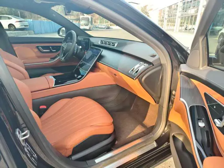2023 Mercedes-Benz S Class 2.5T 313HP L6 9AT,autocango,china used car exporter,china ev exporter,chinese used car exporter,chinese used ev exporter