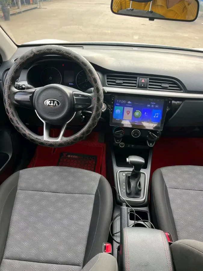 2017 Kia K2 1.4L 100HP L4 6AT,autocango,china used car exporter,china ev exporter,chinese used car exporter,chinese used ev exporter