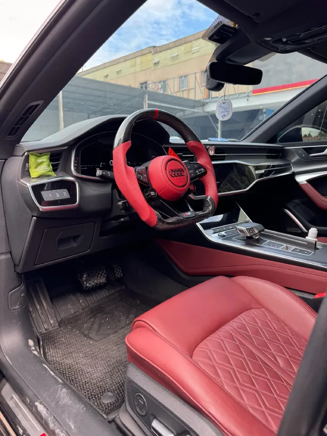 2024 Audi A7L 2.0T 245HP L4 7DCT,autocango,china used car exporter,china ev exporter,chinese used car exporter,chinese used ev exporter