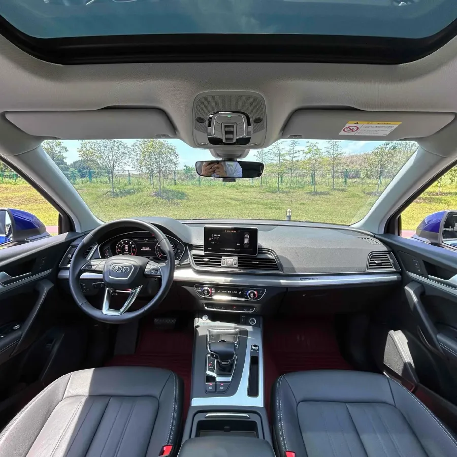 2020 Audi Q5L 2.0T 190HP L4 7DCT,autocango,china used car exporter,china ev exporter,chinese used car exporter,chinese used ev exporter