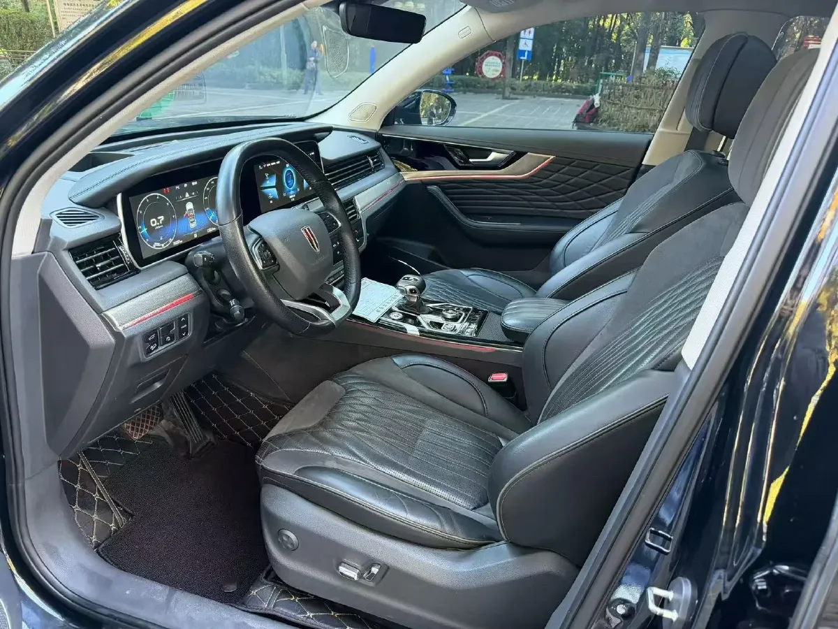 2022 HongQi HS5 2.0T 224HP L4 6AT,autocango,china used car exporter,china ev exporter,chinese used car exporter,chinese used ev exporter