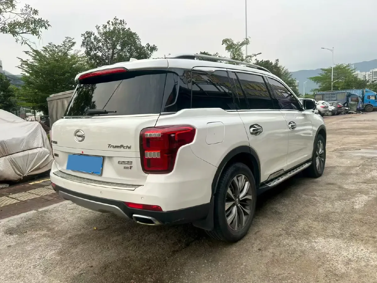 2017 GAC Trumpchi GS8 2.0T 201HP L4 6AT,autocango,china used car exporter,china ev exporter,chinese used car exporter,chinese used ev exporter