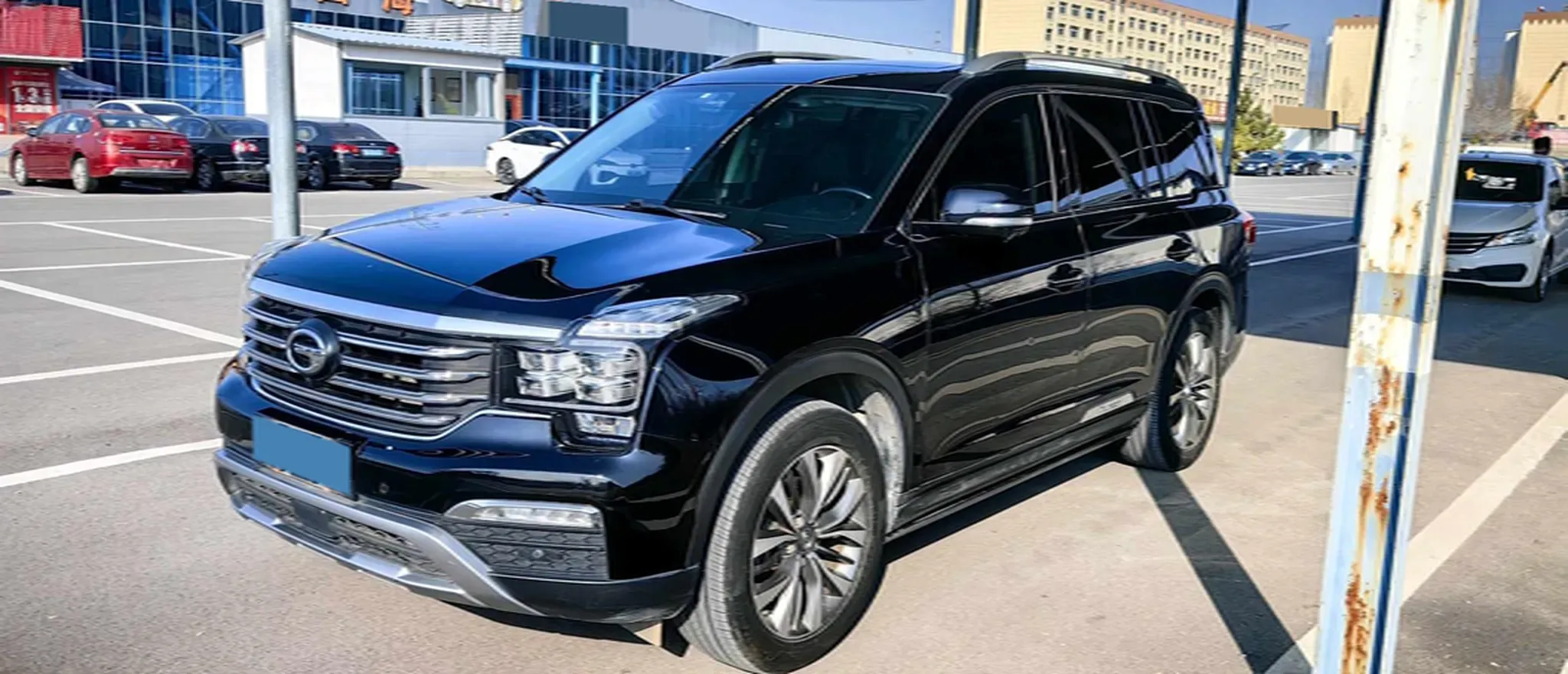 2017 GAC Trumpchi GS8 2.0T 201HP L4 6AT,autocango,china used car exporter,china ev exporter,chinese used car exporter,chinese used ev exporter