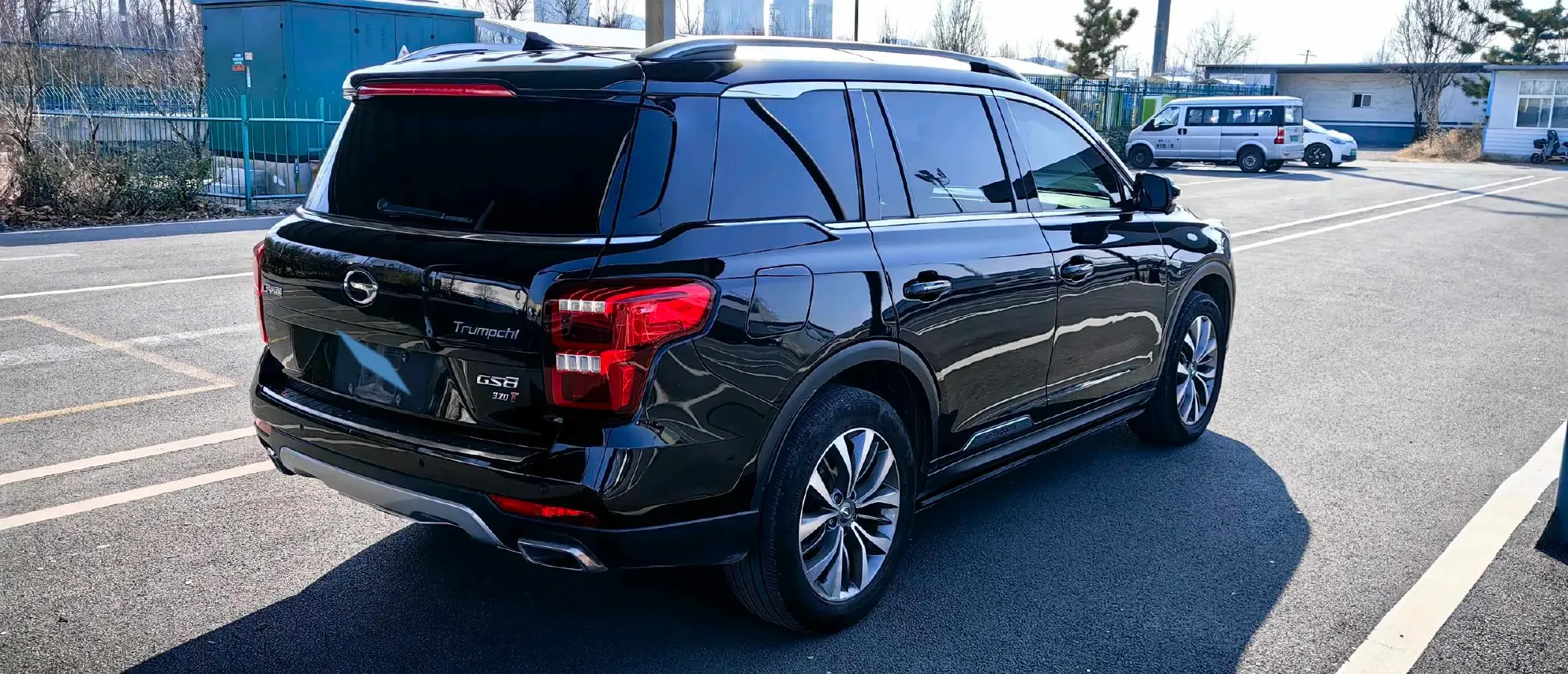 2017 GAC Trumpchi GS8 2.0T 201HP L4 6AT,autocango,china used car exporter,china ev exporter,chinese used car exporter,chinese used ev exporter