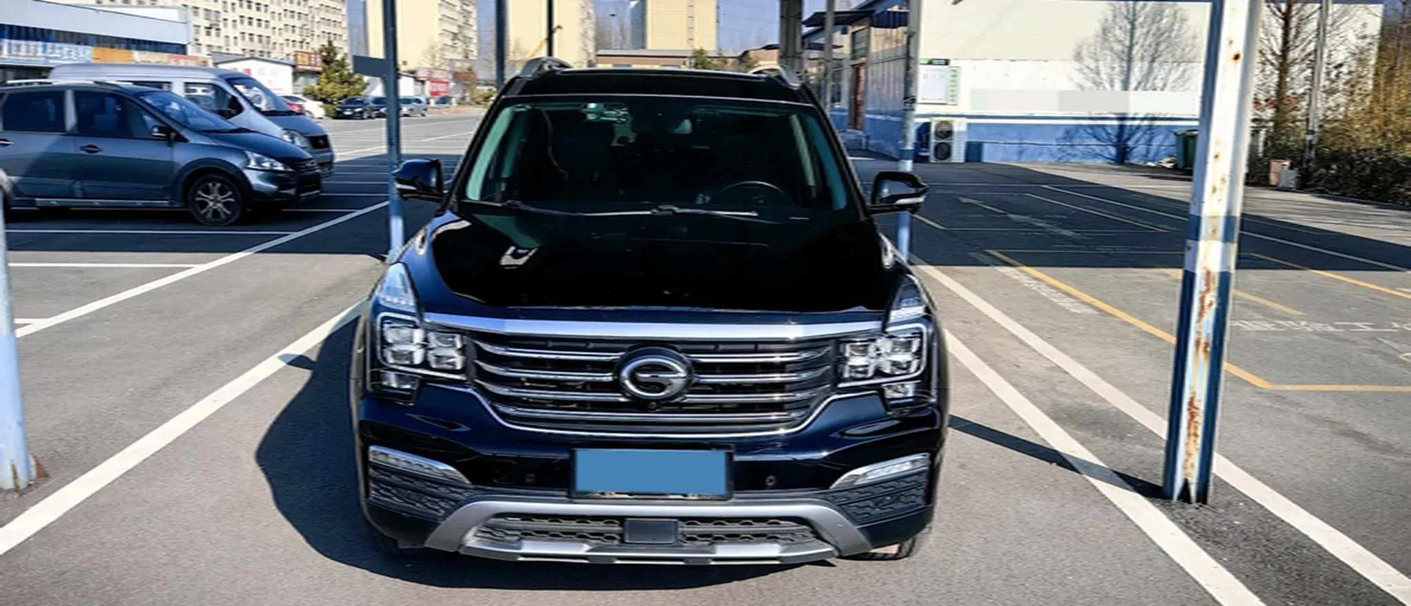 2017 GAC Trumpchi GS8 2.0T 201HP L4 6AT,autocango,china used car exporter,china ev exporter,chinese used car exporter,chinese used ev exporter