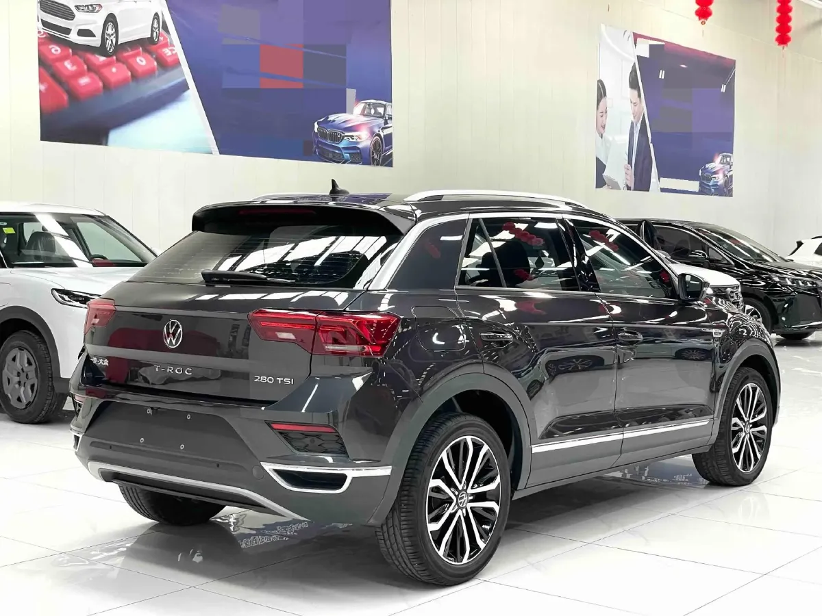 2022 Volkswagen T-Roc 1.4T 150HP L4 7DCT,autocango,china used car exporter,china ev exporter,chinese used car exporter,chinese used ev exporter