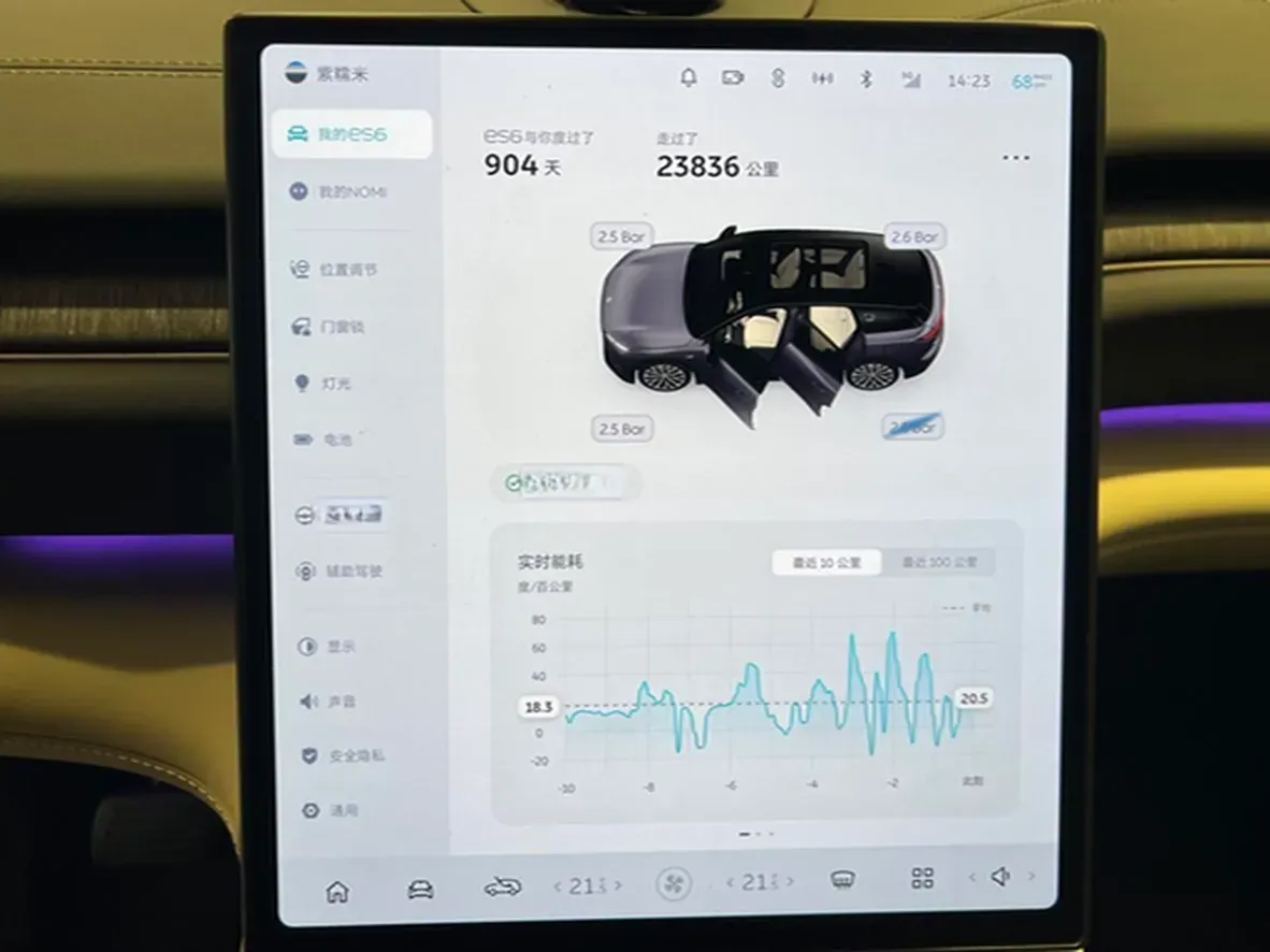 2023 NIO ES6 BEV 75KWH,autocango,china used car exporter,china ev exporter,chinese used car exporter,chinese used ev exporter