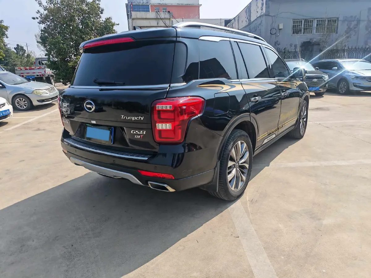 2017 GAC Trumpchi GS8 2.0T 201HP L4 6AT,autocango,china used car exporter,china ev exporter,chinese used car exporter,chinese used ev exporter