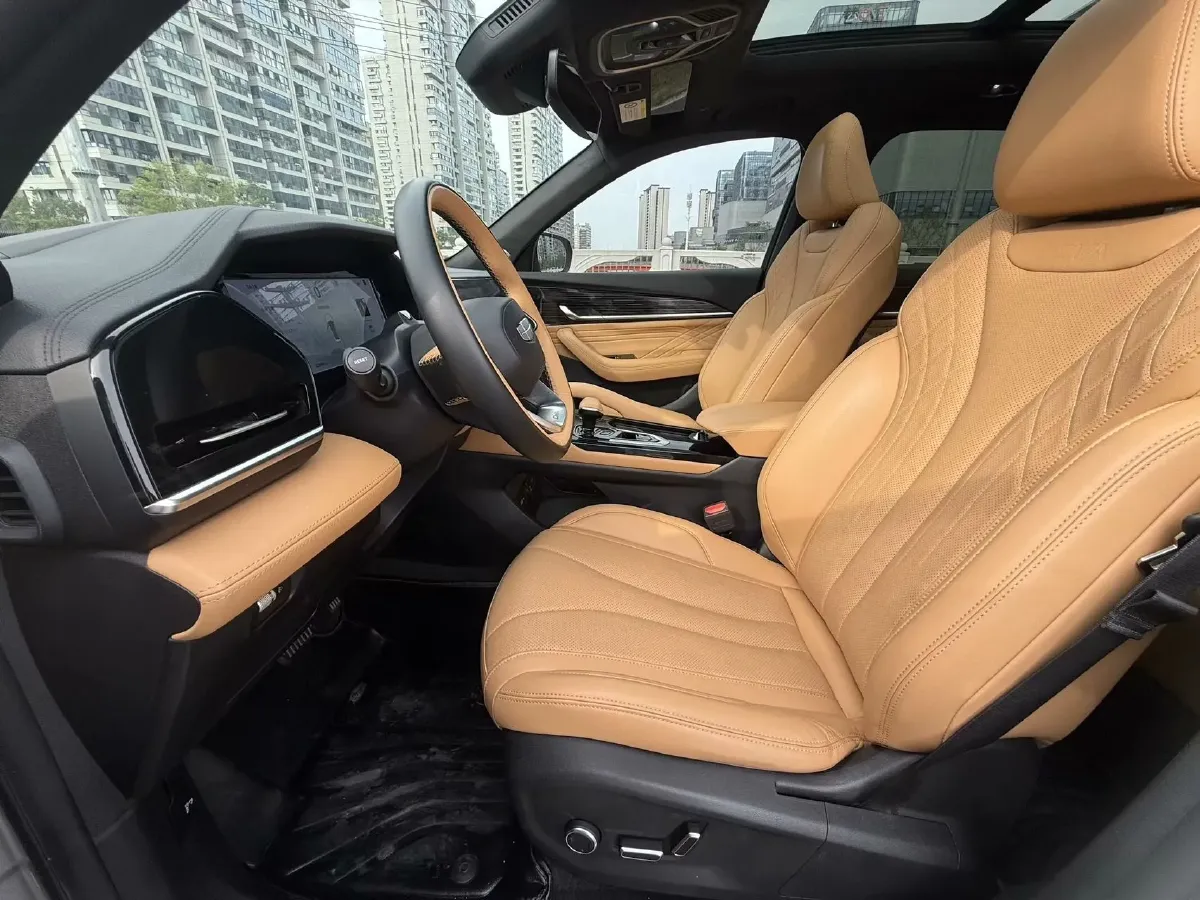 2024 Geely Monjaro 1.5T 163HP L4 3DHT Hybrid,autocango,china used car exporter,china ev exporter,chinese used car exporter,chinese used ev exporter