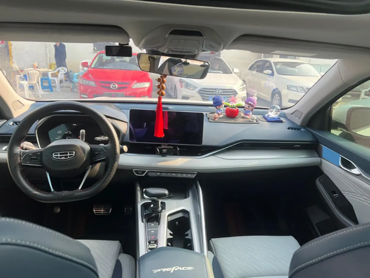 2021 Geely Preface 2.0T 190HP L4 7DCT,autocango,china used car exporter,china ev exporter,chinese used car exporter,chinese used ev exporter