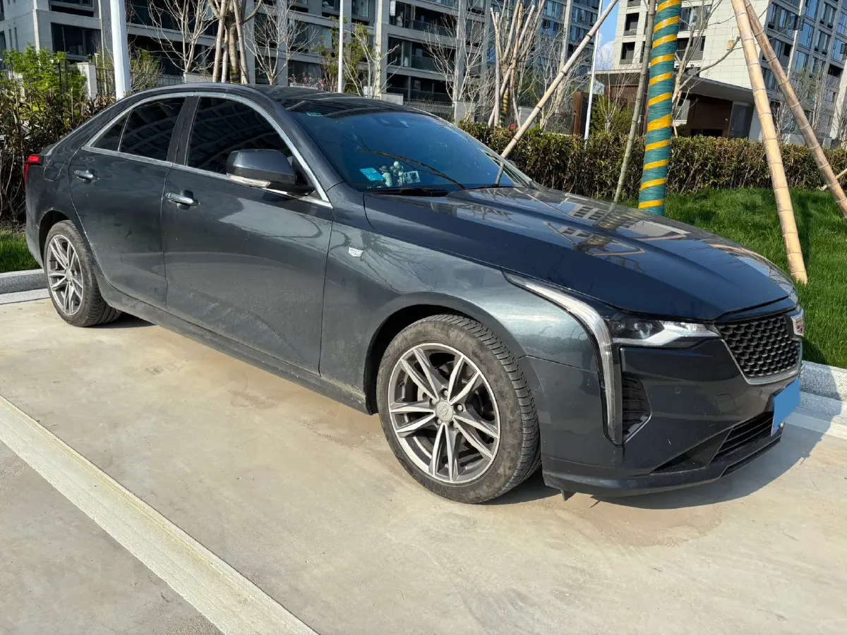 2021 Cadillac CT4 2.0T 237HP L4 8AT,autocango,china used car exporter,china ev exporter,chinese used car exporter,chinese used ev exporter