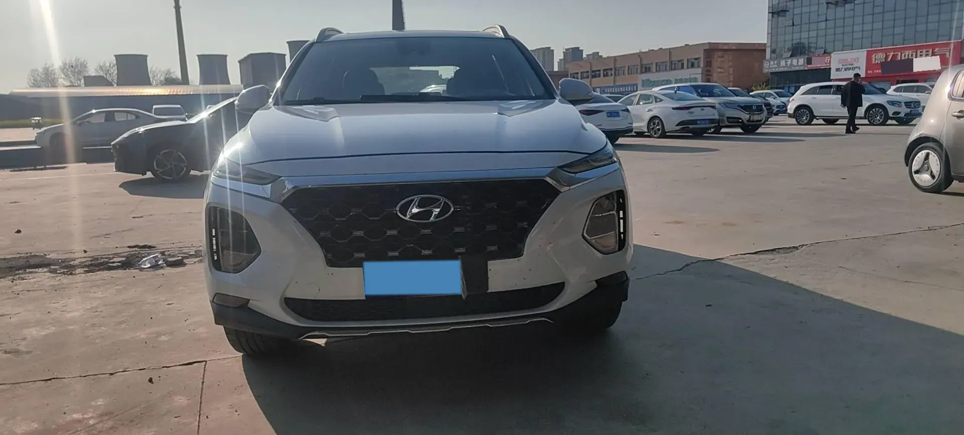 2019 Hyundai Santafe 2.0T 240HP L4 8AT,autocango,china used car exporter,china ev exporter,chinese used car exporter,chinese used ev exporter