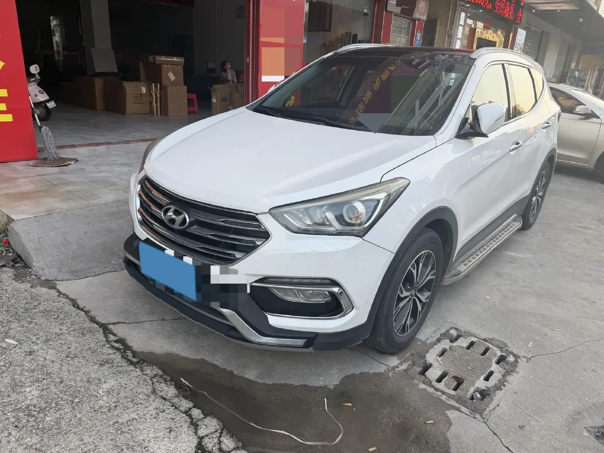 2017 Hyundai Santafe 2.0T 245HP L4 6AT,autocango,china used car exporter,china ev exporter,chinese used car exporter,chinese used ev exporter