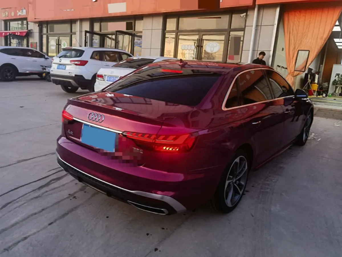 2020 Audi A4L 2.0T 190HP L4 7DCT,autocango,china used car exporter,china ev exporter,chinese used car exporter,chinese used ev exporter