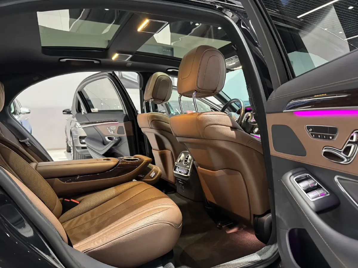 2020 Mercedes-Benz S Class 3.0T 299HP L6 9AT,autocango,china used car exporter,china ev exporter,chinese used car exporter,chinese used ev exporter