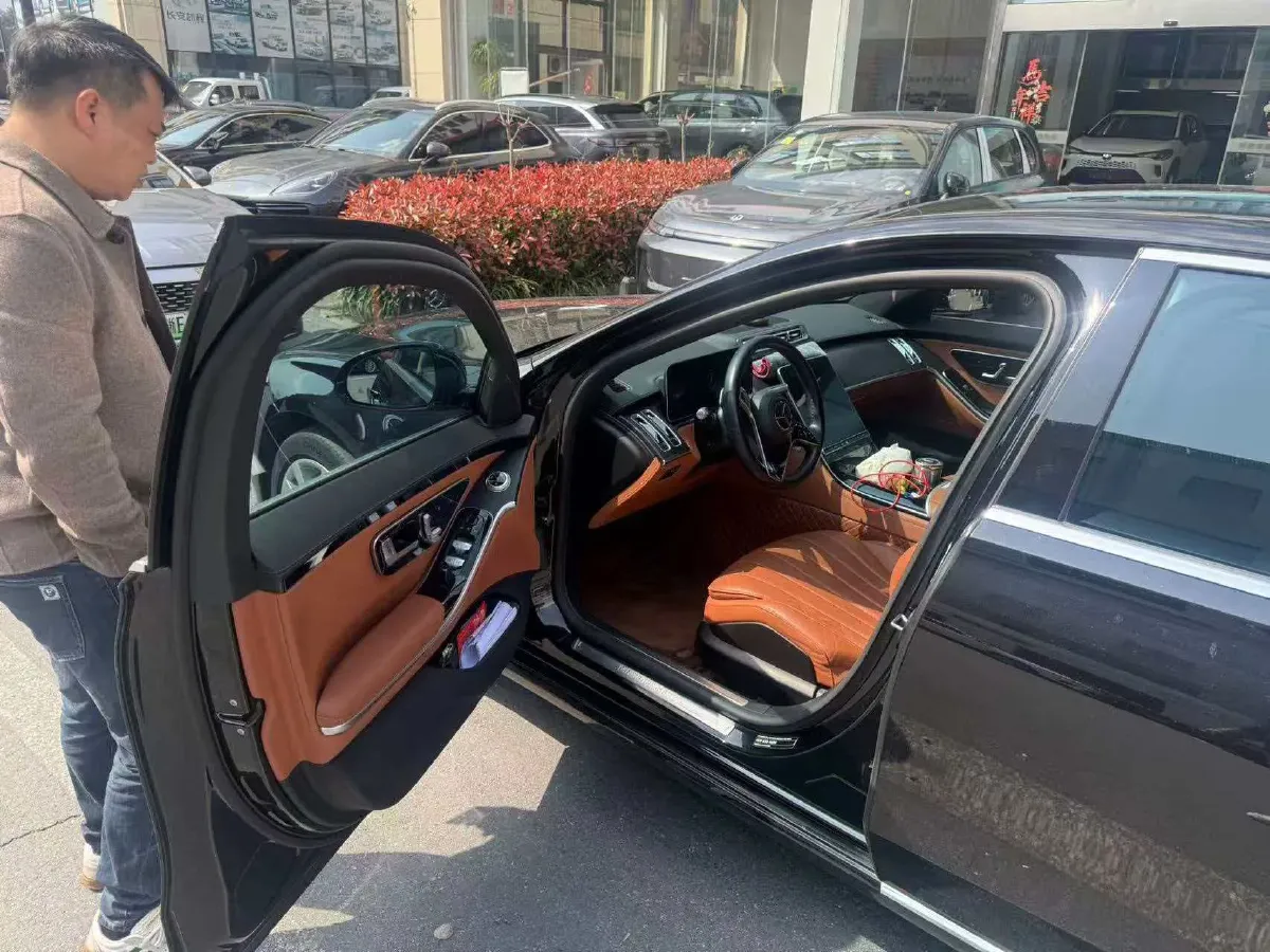 2022 Mercedes-Benz S Class 2.5T 313HP L6 9AT,autocango,china used car exporter,china ev exporter,chinese used car exporter,chinese used ev exporter