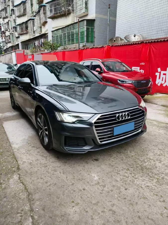 2021 Audi A6L 2.0T 190HP L4 7DCT,autocango,china used car exporter,china ev exporter,chinese used car exporter,chinese used ev exporter