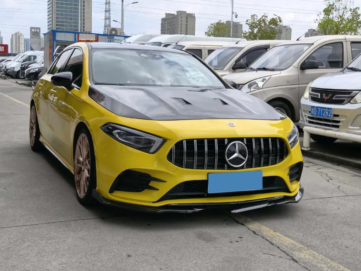 2020 Mercedes-Benz A AMG 2.0T 306HP L4 7DCT,autocango,china used car exporter,china ev exporter,chinese used car exporter,chinese used ev exporter
