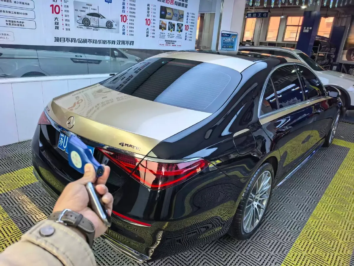 2022 Mercedes-Benz S Class 2.5T 367HP L6 9AT,autocango,china used car exporter,china ev exporter,chinese used car exporter,chinese used ev exporter