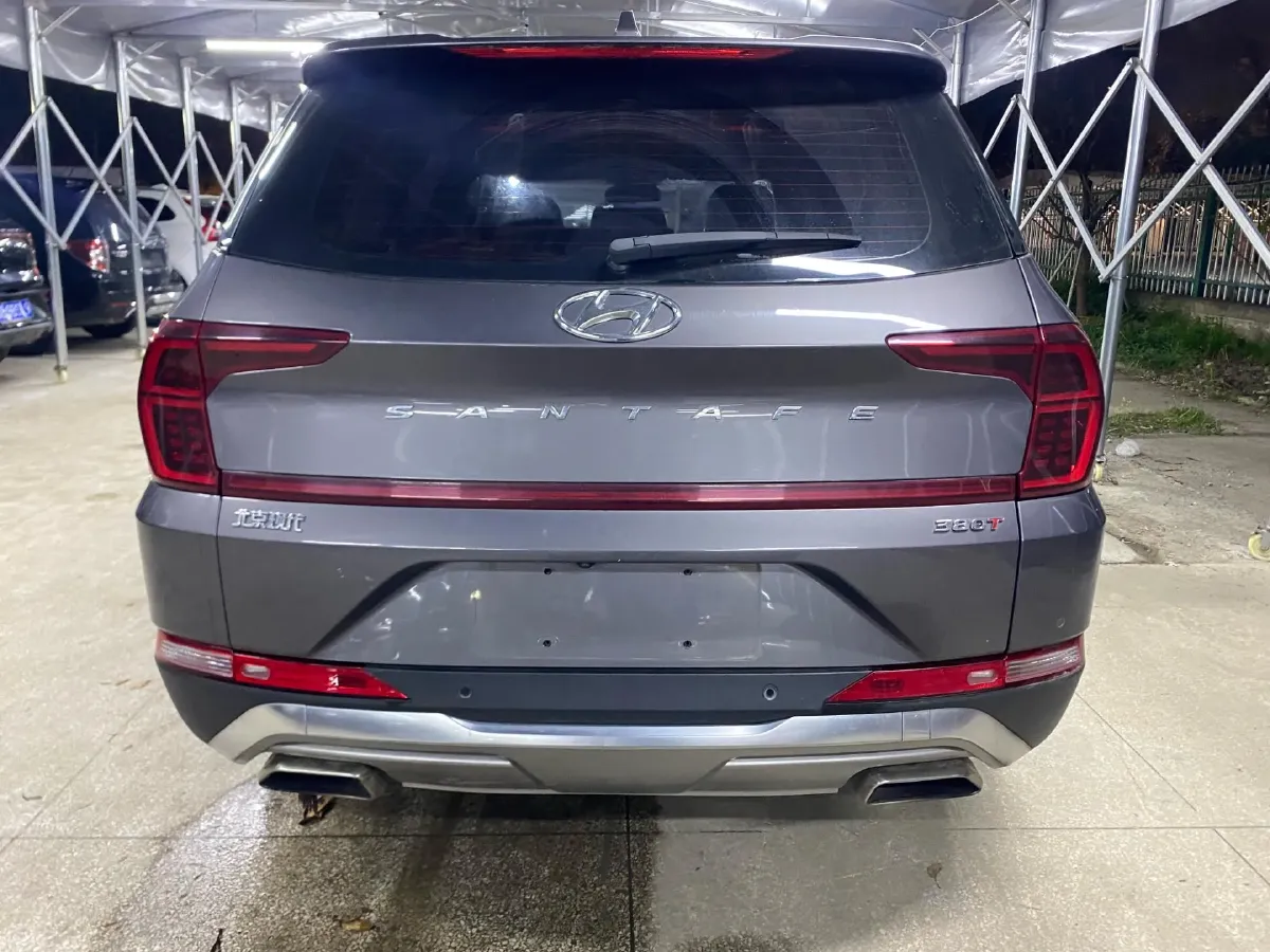 2019 Hyundai Santafe 2.0T 240HP L4 8AT,autocango,china used car exporter,china ev exporter,chinese used car exporter,chinese used ev exporter