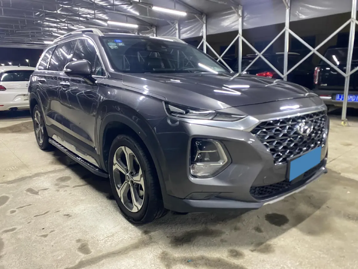 2019 Hyundai Santafe 2.0T 240HP L4 8AT,autocango,china used car exporter,china ev exporter,chinese used car exporter,chinese used ev exporter