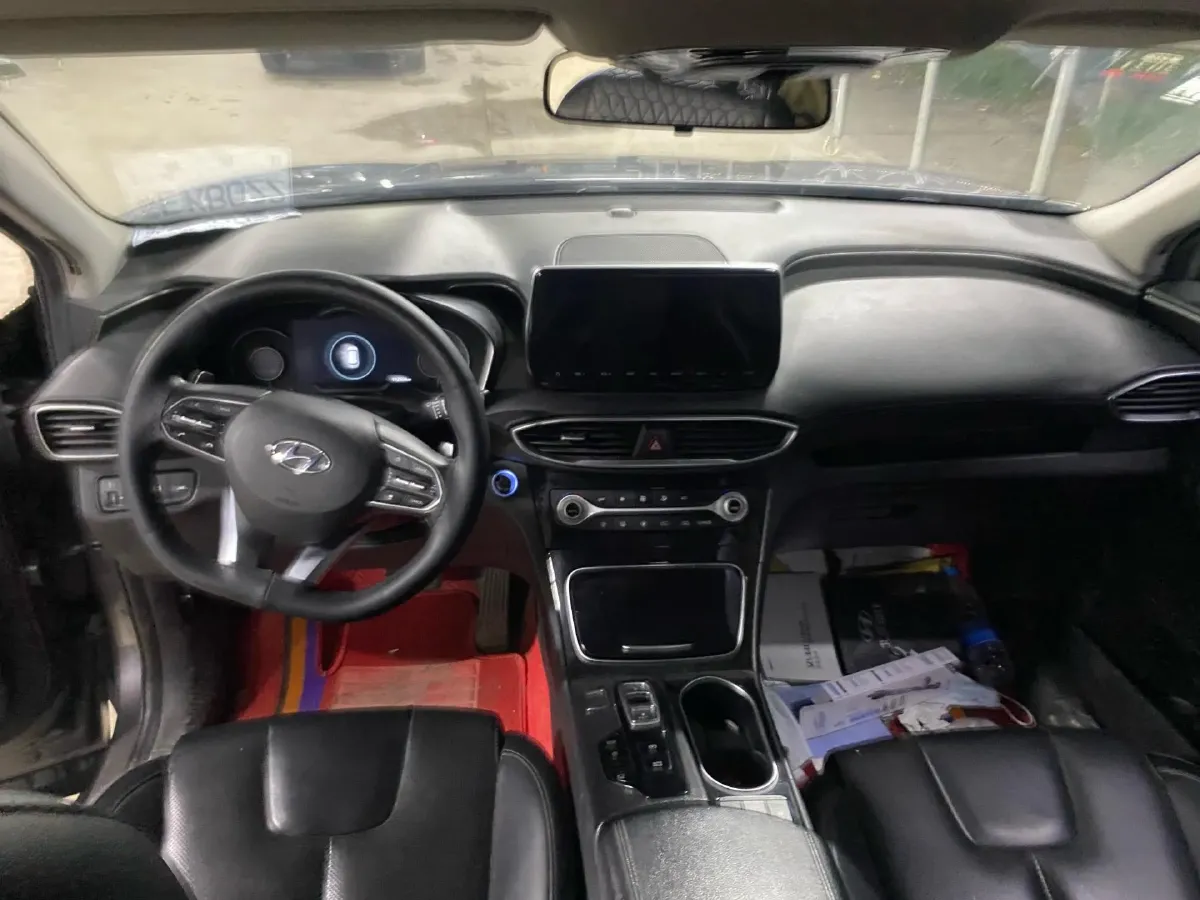 2019 Hyundai Santafe 2.0T 240HP L4 8AT,autocango,china used car exporter,china ev exporter,chinese used car exporter,chinese used ev exporter