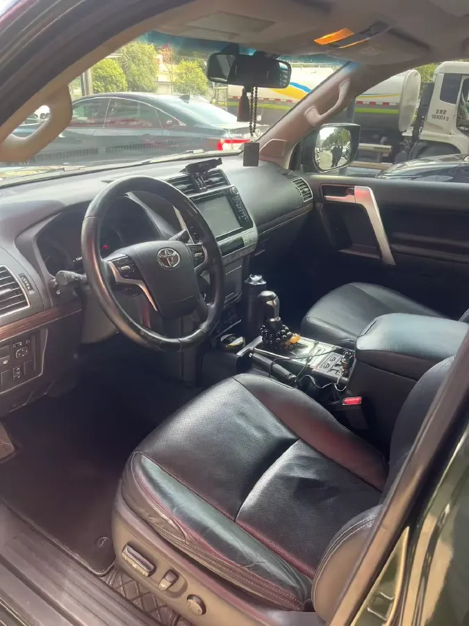 2018 Toyota Land Cruiser Prado 3.5L 280HP V6 6AT,autocango,china used car exporter,china ev exporter,chinese used car exporter,chinese used ev exporter
