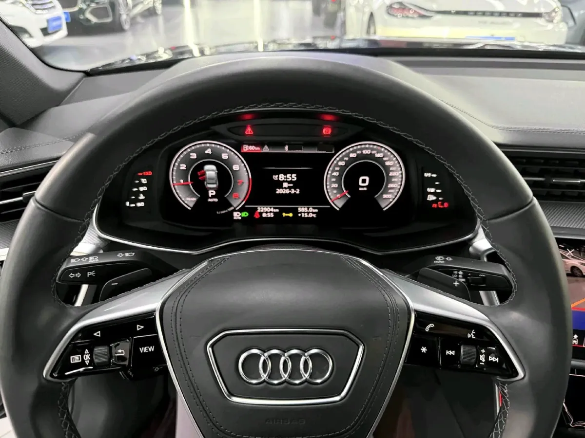 2024 Audi A6L 2.0T 245HP L4 7DCT,autocango,china used car exporter,china ev exporter,chinese used car exporter,chinese used ev exporter