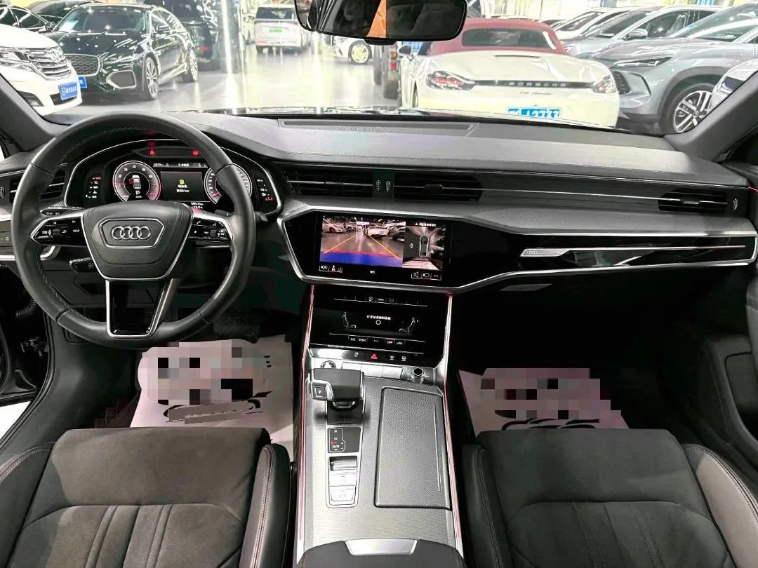 2024 Audi A6L 2.0T 245HP L4 7DCT,autocango,china used car exporter,china ev exporter,chinese used car exporter,chinese used ev exporter