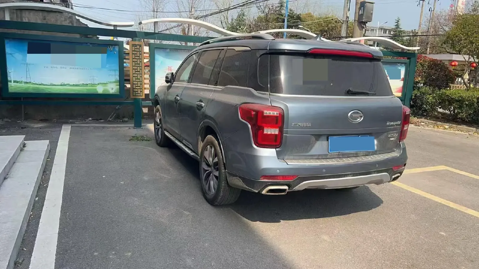 2017 GAC Trumpchi GS8 2.0T 201HP L4 6AT,autocango,china used car exporter,china ev exporter,chinese used car exporter,chinese used ev exporter