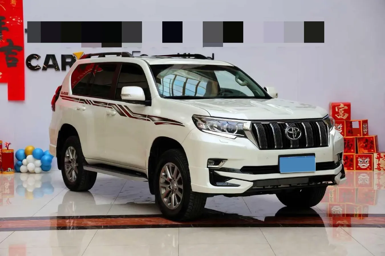 2018 Toyota Land Cruiser Prado 3.5L 280HP V6 6AT,autocango,china used car exporter,china ev exporter,chinese used car exporter,chinese used ev exporter