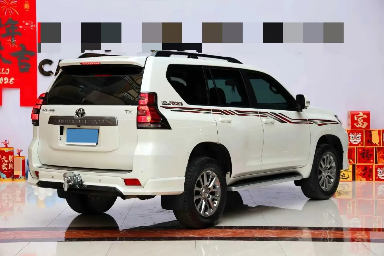 2018 Toyota Land Cruiser Prado 3.5L 280HP V6 6AT,autocango,china used car exporter,china ev exporter,chinese used car exporter,chinese used ev exporter