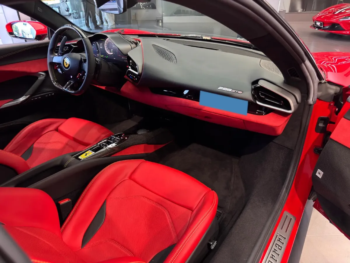 2021 Ferrari 296 3.0T 663HP V6 8DCT PHEV 7.45KWH,autocango,china used car exporter,china ev exporter,chinese used car exporter,chinese used ev exporter