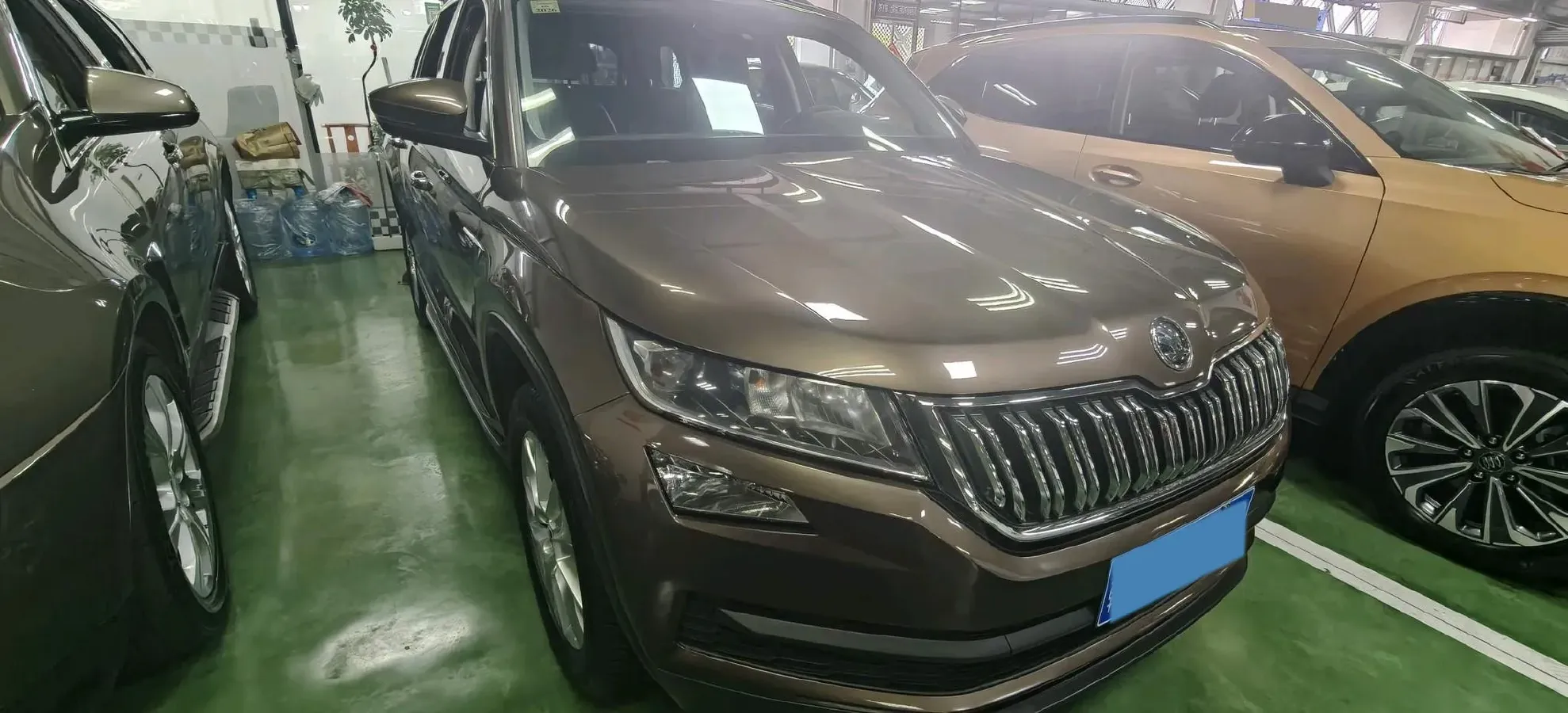 2017 Skoda Kodiak 1.8T 180HP L4 7DCT,autocango,china used car exporter,china ev exporter,chinese used car exporter,chinese used ev exporter