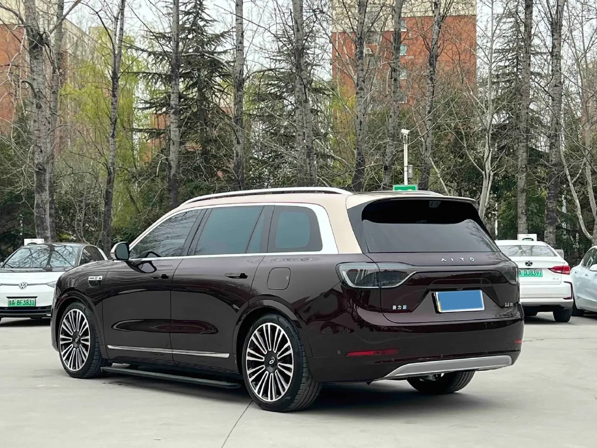 2025 AITO AITO M9 REEV 160HP REEV 52KWH,autocango,china used car exporter,china ev exporter,chinese used car exporter,chinese used ev exporter