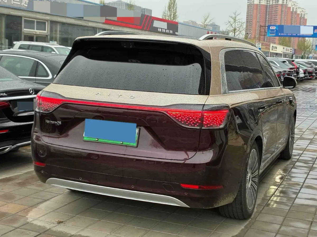 2025 AITO AITO M9 REEV 160HP REEV 52KWH,autocango,china used car exporter,china ev exporter,chinese used car exporter,chinese used ev exporter
