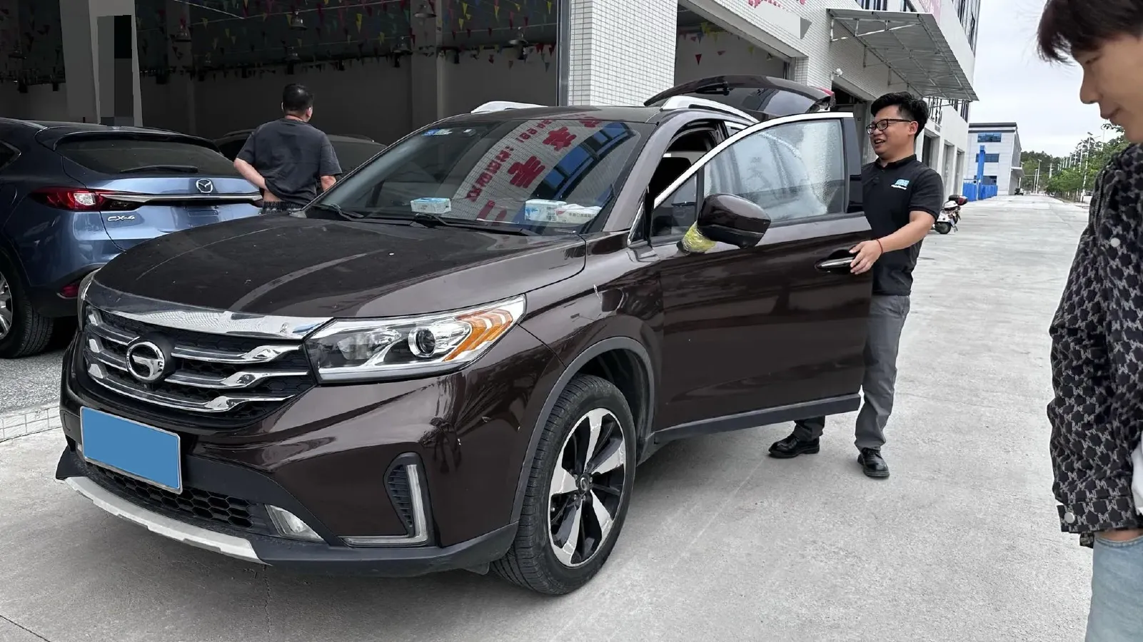 2018 GAC Trumpchi GS4 1.5T 152HP L4 6AT,autocango,china used car exporter,china ev exporter,chinese used car exporter,chinese used ev exporter