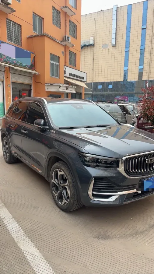 2021 Geely Monjaro 2.0T 218HP L4 7DCT,autocango,china used car exporter,china ev exporter,chinese used car exporter,chinese used ev exporter