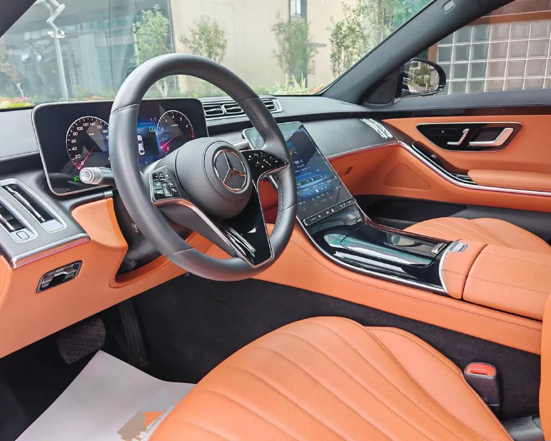2023 Mercedes-Benz S Class 2.5T 313HP L6 9AT,autocango,china used car exporter,china ev exporter,chinese used car exporter,chinese used ev exporter