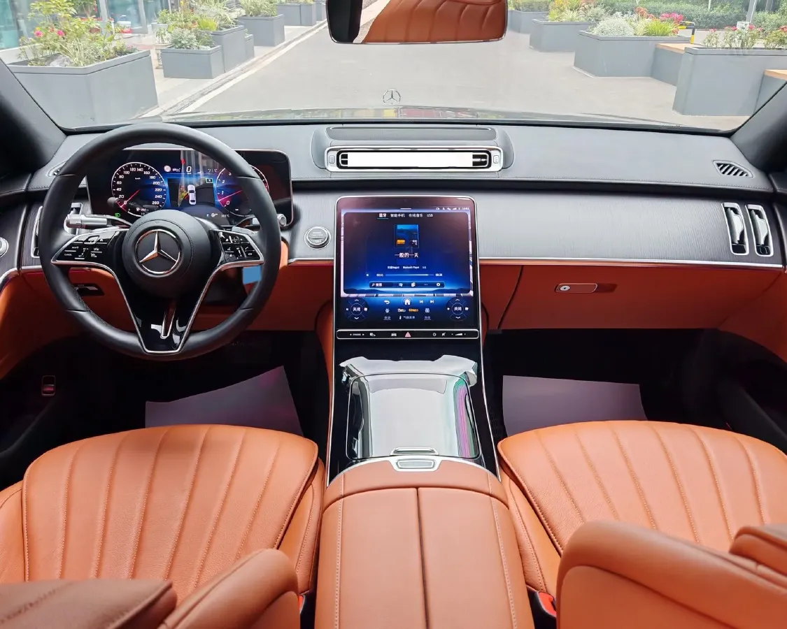 2023 Mercedes-Benz S Class 2.5T 313HP L6 9AT,autocango,china used car exporter,china ev exporter,chinese used car exporter,chinese used ev exporter