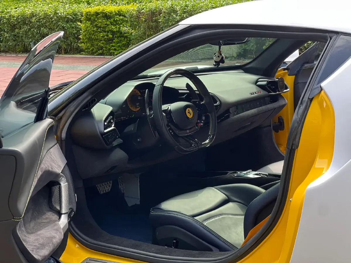 2021 Ferrari 296 3.0T 663HP V6 8DCT PHEV 7.45KWH,autocango,china used car exporter,china ev exporter,chinese used car exporter,chinese used ev exporter