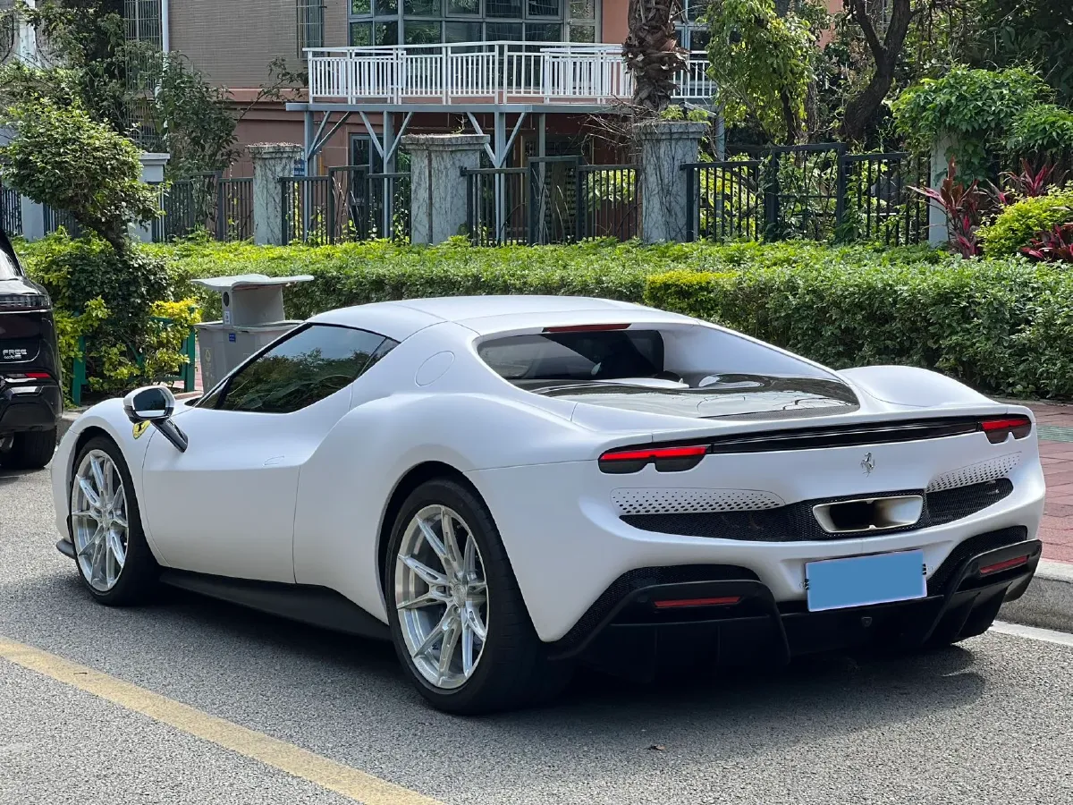 2021 Ferrari 296 3.0T 663HP V6 8DCT PHEV 7.45KWH,autocango,china used car exporter,china ev exporter,chinese used car exporter,chinese used ev exporter
