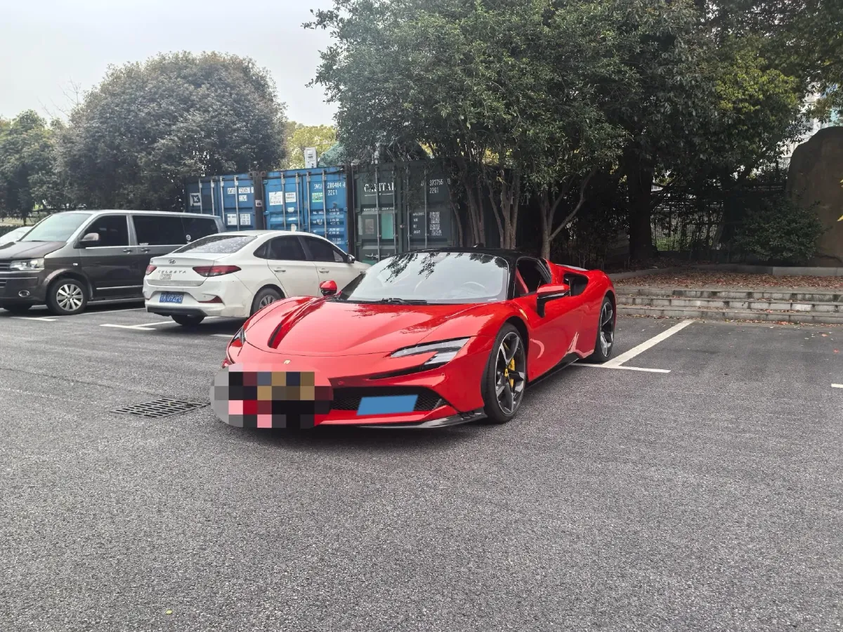 2020 Ferrari SF90 3.9T 781HP V8 8DCT PHEV 7.9KWH,autocango,china used car exporter,china ev exporter,chinese used car exporter,chinese used ev exporter