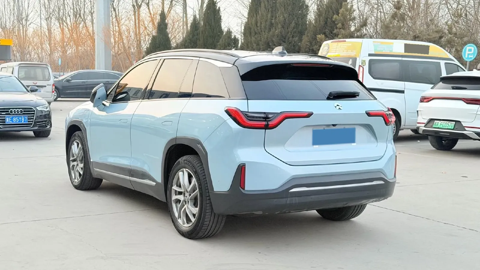 2020 NIO ES6 BEV 70KWH,autocango,china used car exporter,china ev exporter,chinese used car exporter,chinese used ev exporter