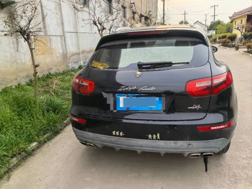 2017 Zotye SR9 2.0T 190HP L4 6DCT,autocango,china used car exporter,china ev exporter,chinese used car exporter,chinese used ev exporter