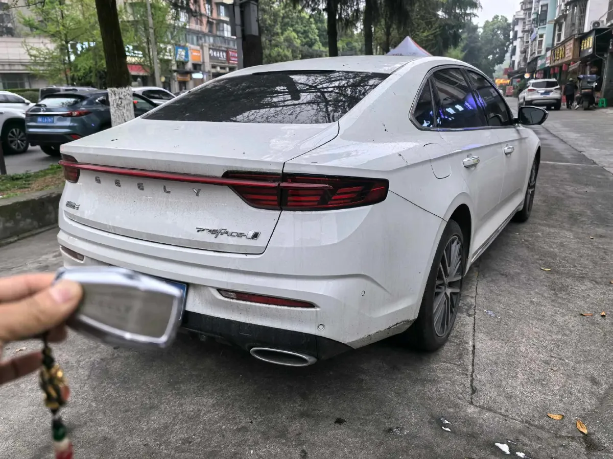 2023 Geely Preface 2.0T 190HP L4 7DCT,autocango,china used car exporter,china ev exporter,chinese used car exporter,chinese used ev exporter