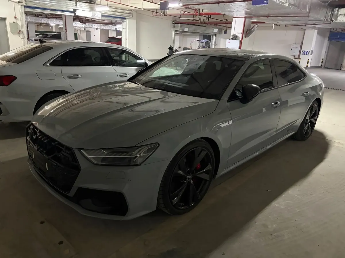 2024 Audi A7L 3.0T 340HP V6 7DCT,autocango,china used car exporter,china ev exporter,chinese used car exporter,chinese used ev exporter