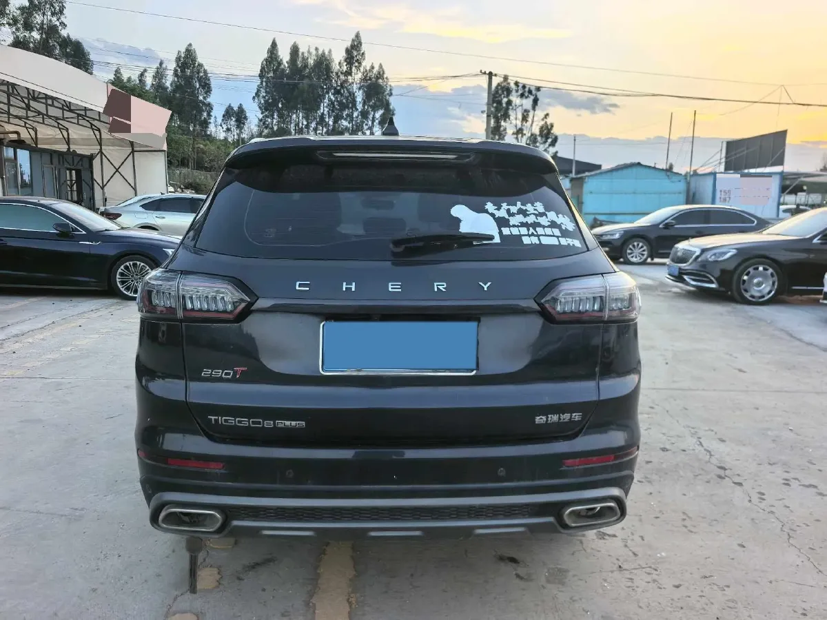 2022 Chery Tiggo 8 Plus 1.6T 197HP L4 7DCT,autocango,china used car exporter,china ev exporter,chinese used car exporter,chinese used ev exporter