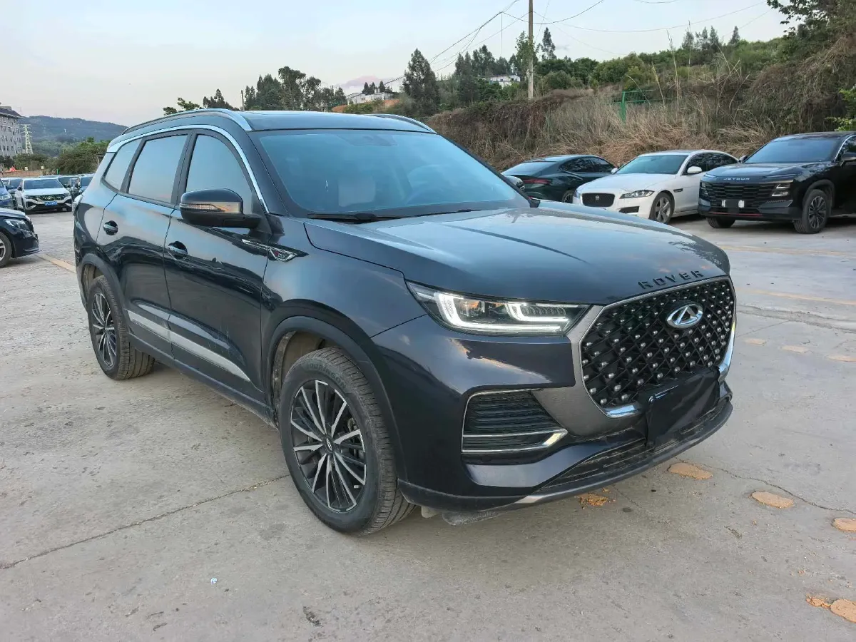 2022 Chery Tiggo 8 Plus 1.6T 197HP L4 7DCT,autocango,china used car exporter,china ev exporter,chinese used car exporter,chinese used ev exporter